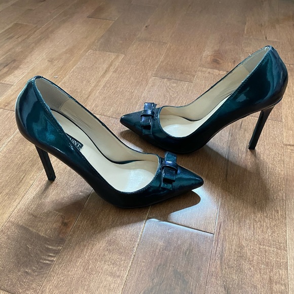 Shoemint pointy toe pumps heels shoes with bow 6.5 - Picture 2 of 6